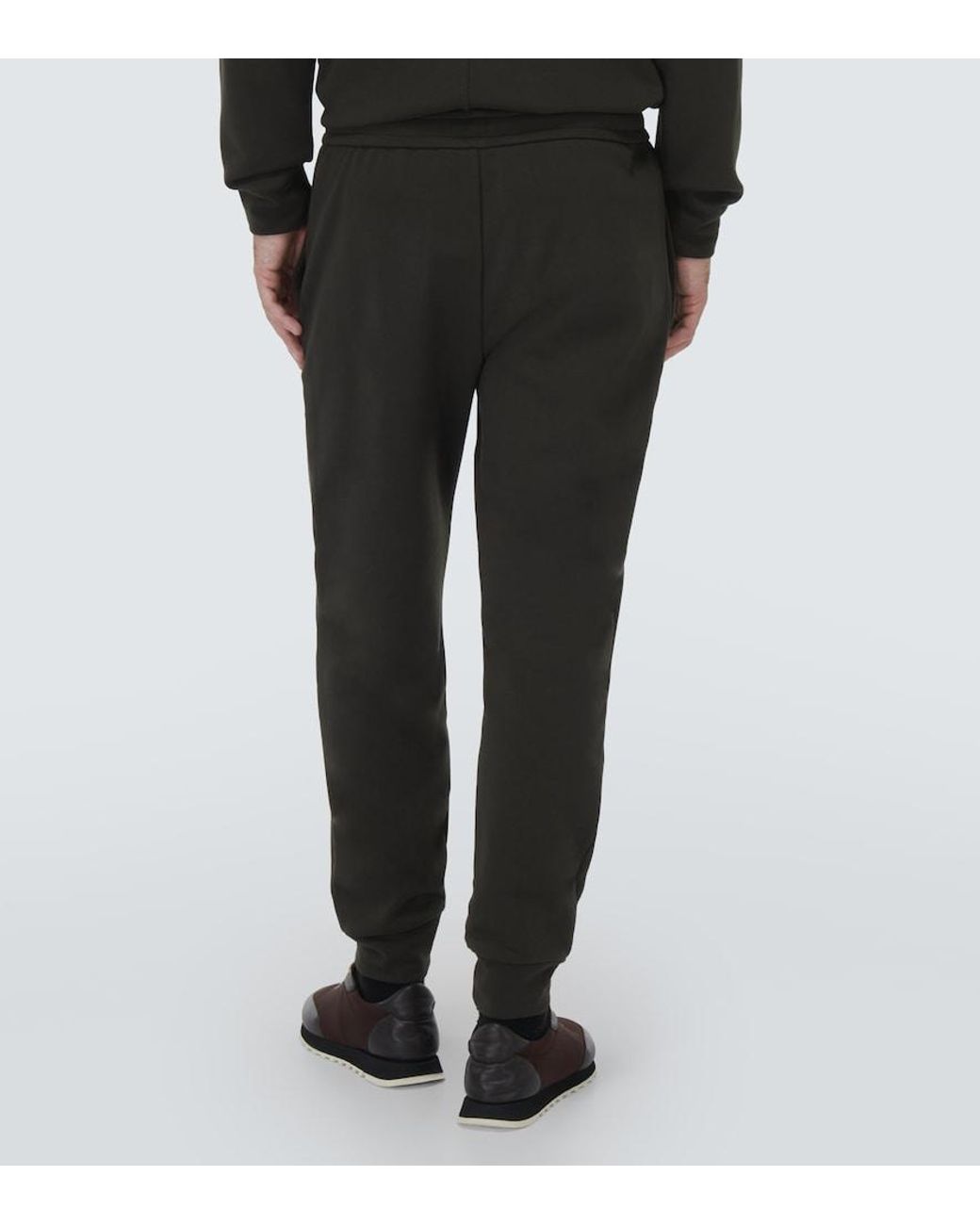 The Row Gray Edgar Cotton Pants for men