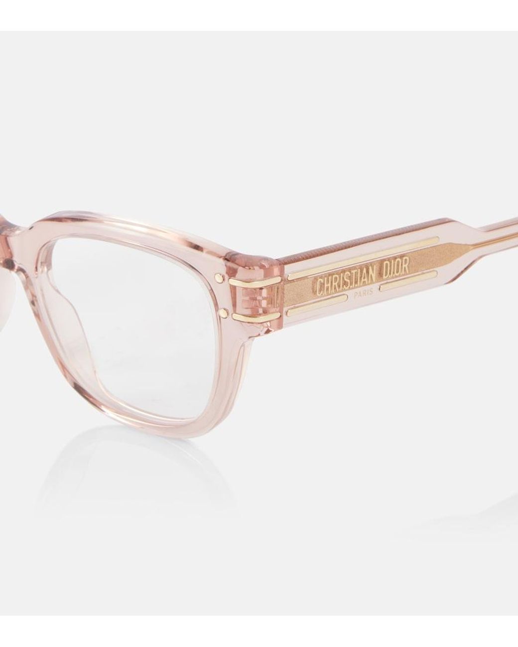 Dior Natural Diorsignatureo S6I Rectangular Glasses