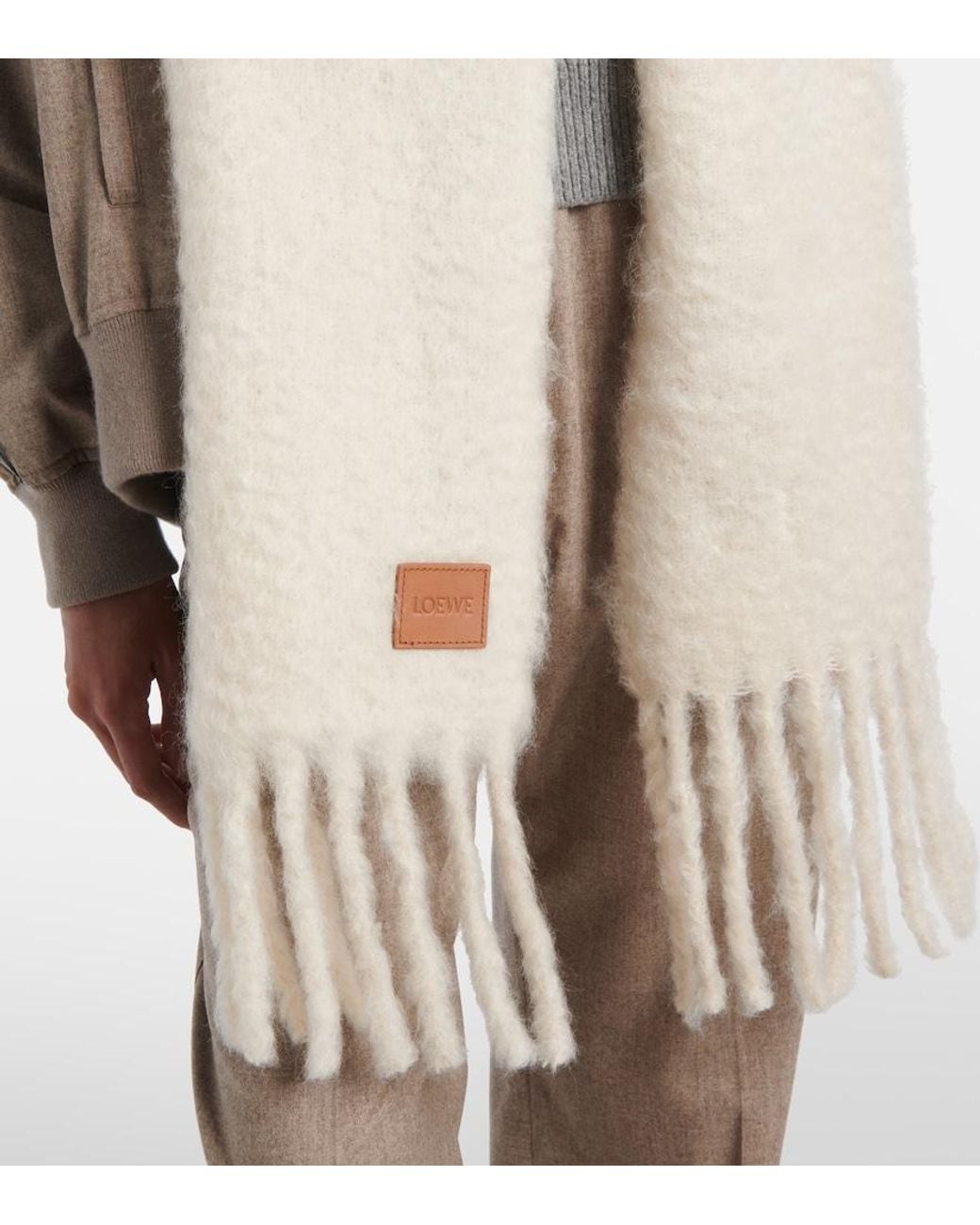 Sciarpa di Loewe in White