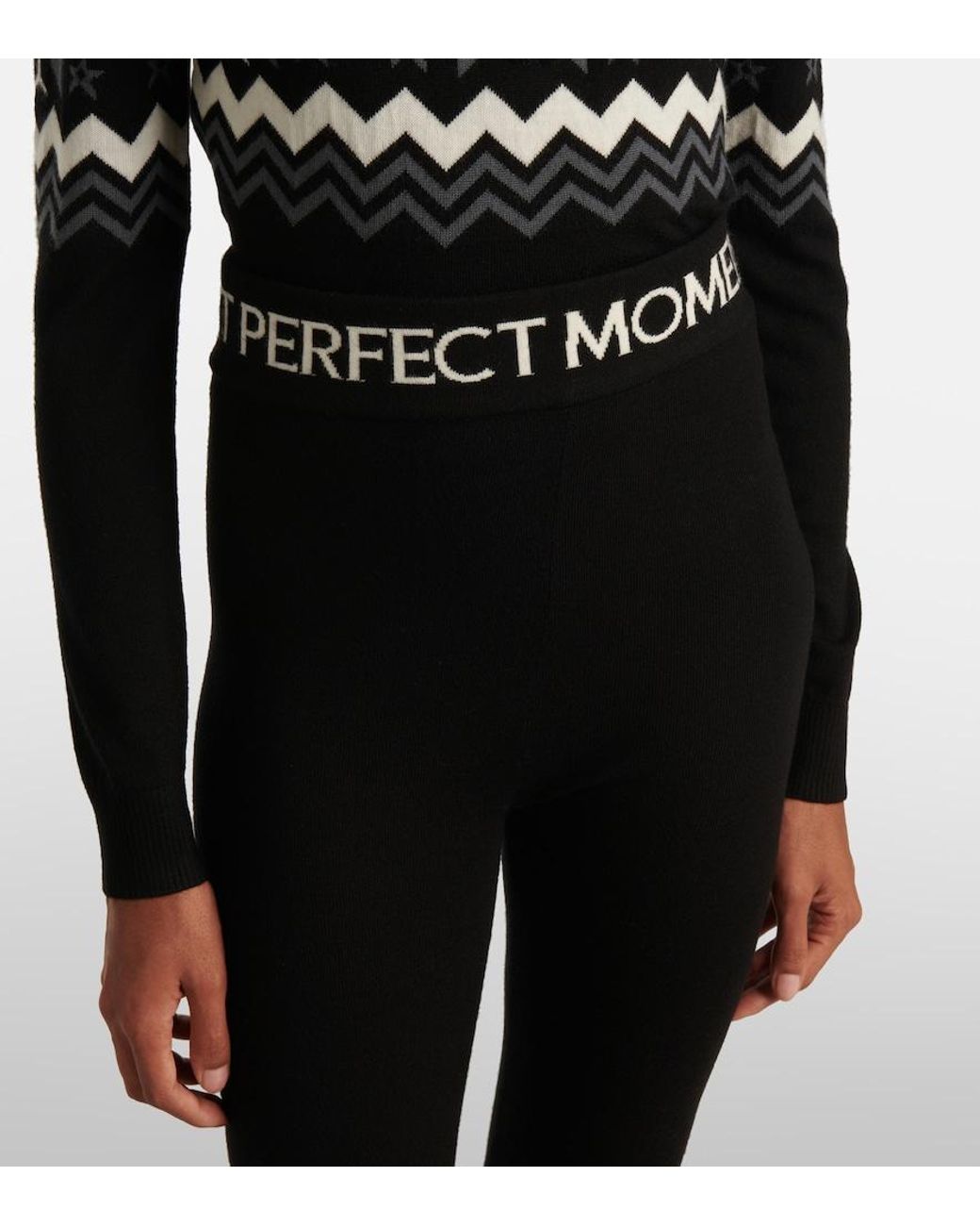 Perfect Moment Black Nordic Legging