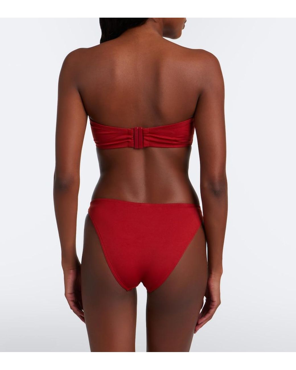 Eres Red Fripon Bikini Bottoms