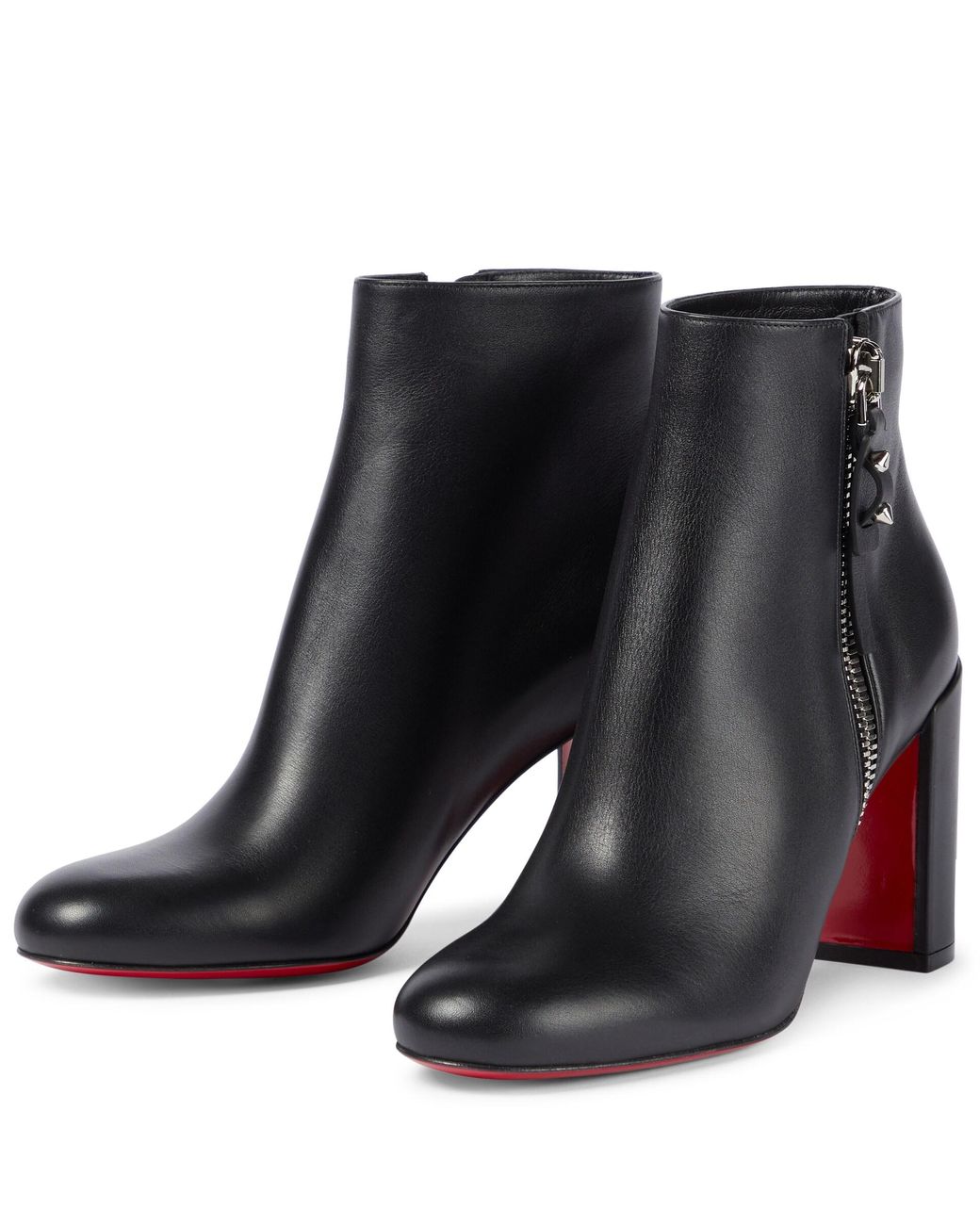 Christian Louboutin Ziptotal 85 Leather 