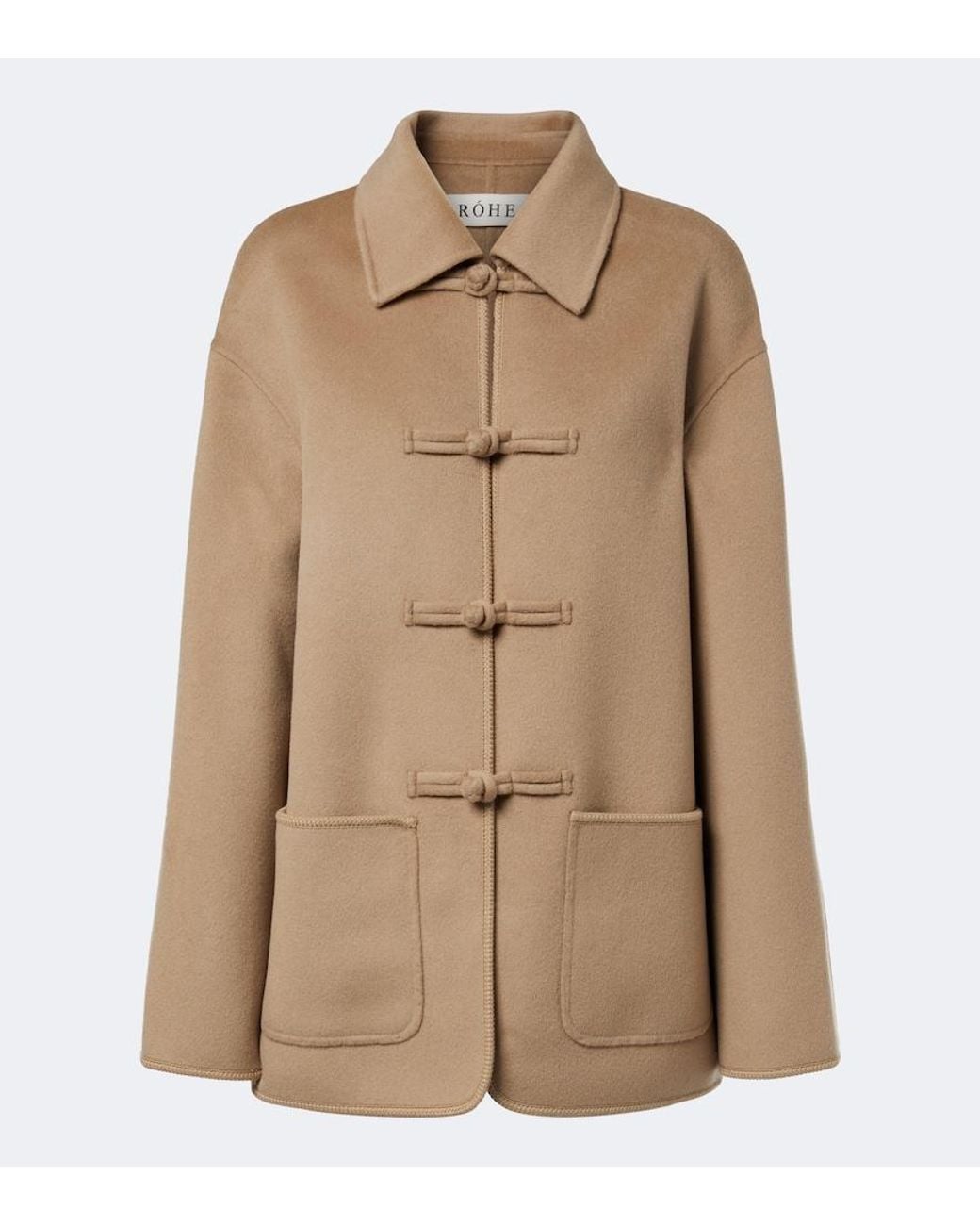 Rohe Natural Wool And Cashmere Jacket