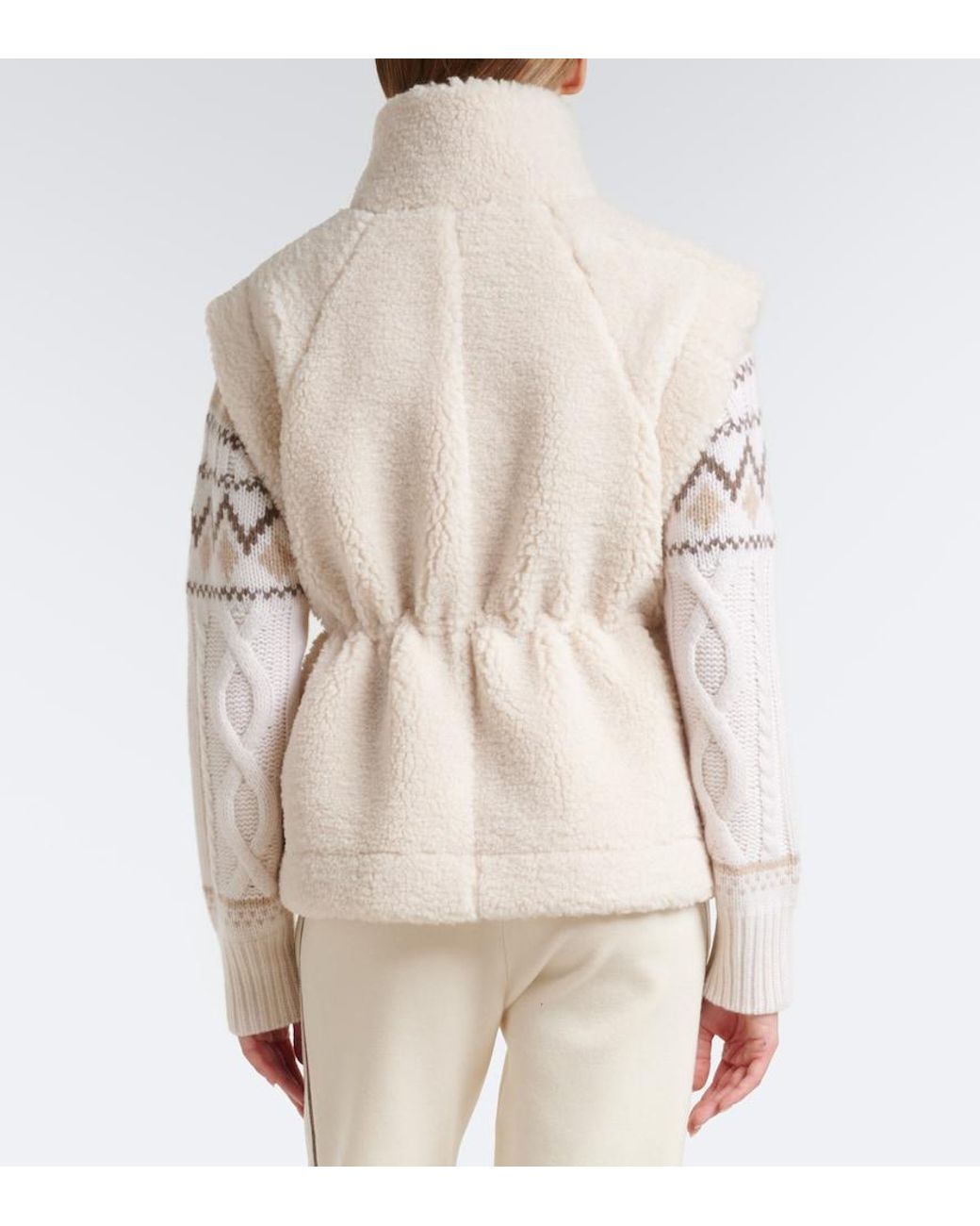 Bogner White Kylie Terry Vest