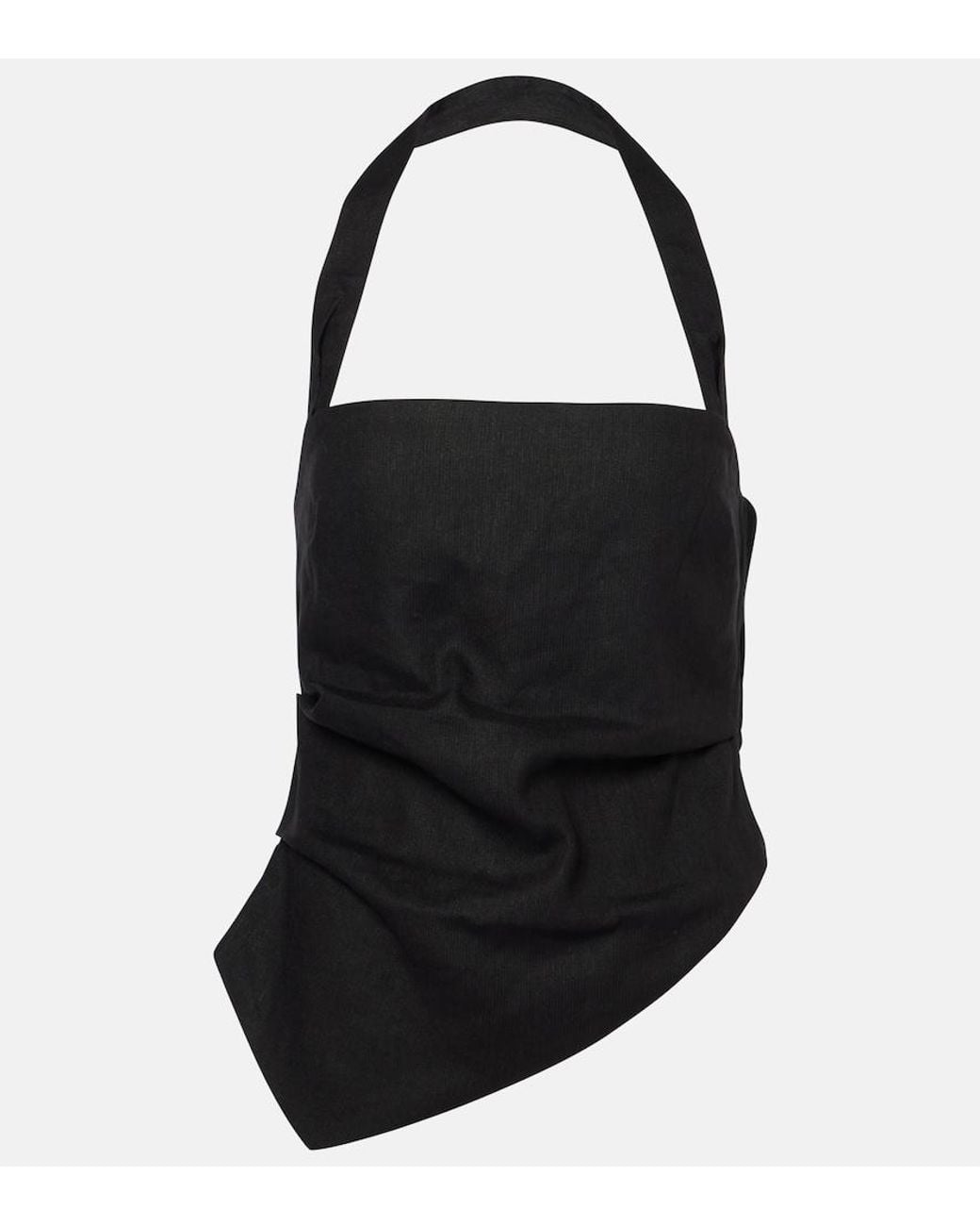 Sir Black Dorian Linen-Blend Top