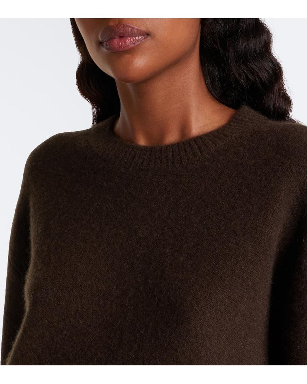 Vince Brown Plush Cashmere Sweater