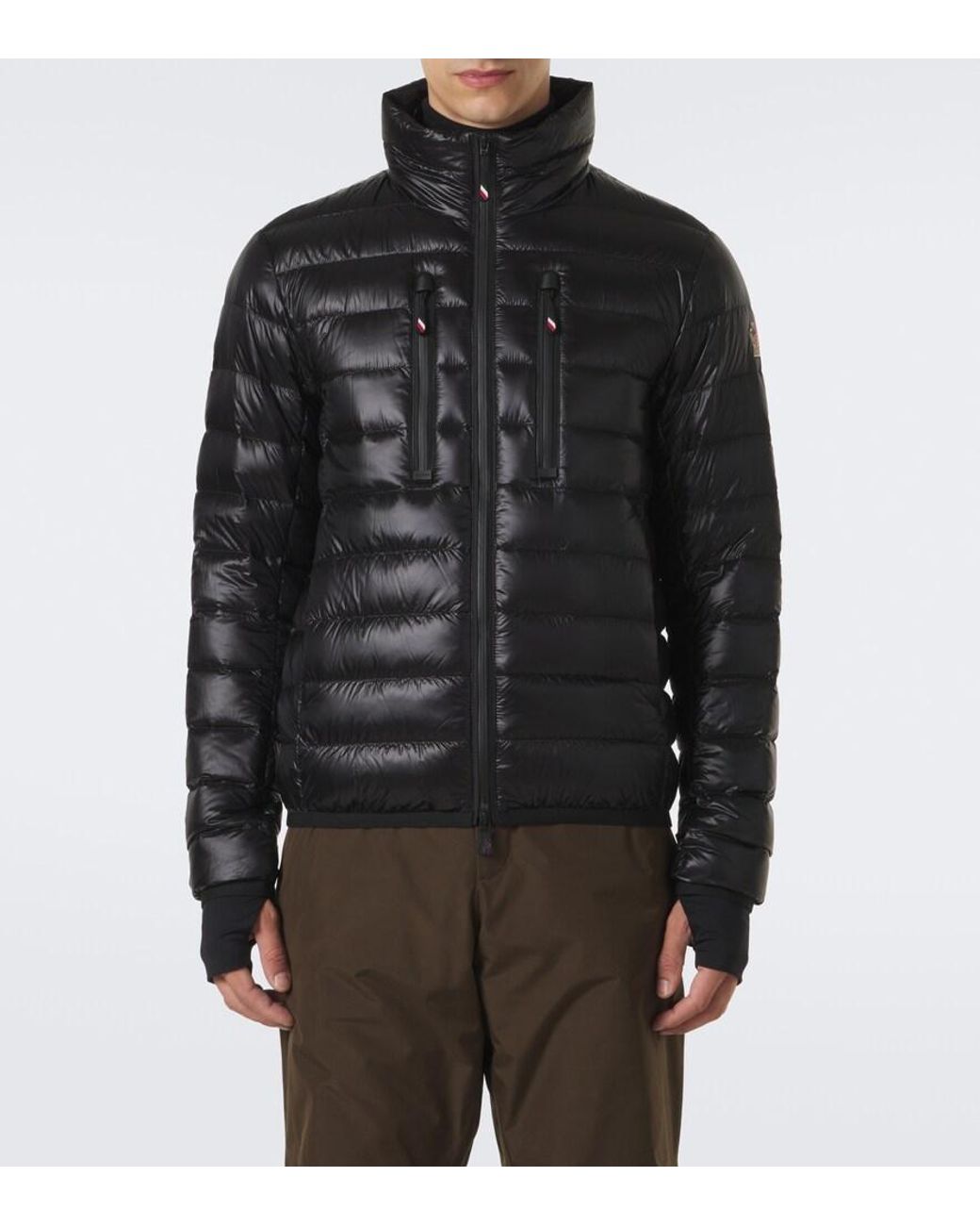 Moncler Black Hers Down-Paneled Ski Jacket for men