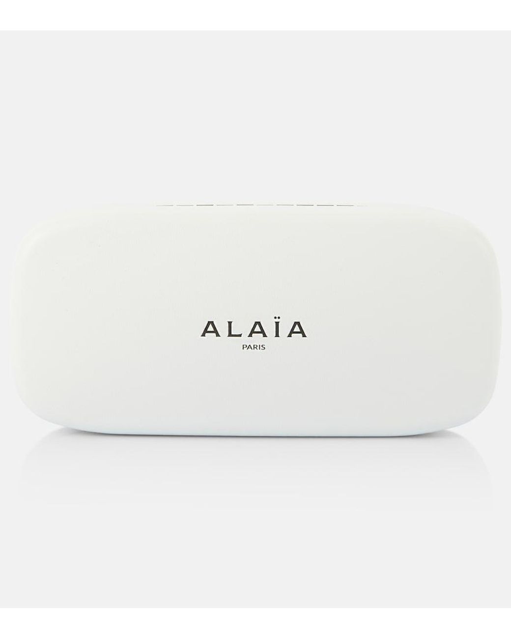 Alaïa Brown Round Sunglasses