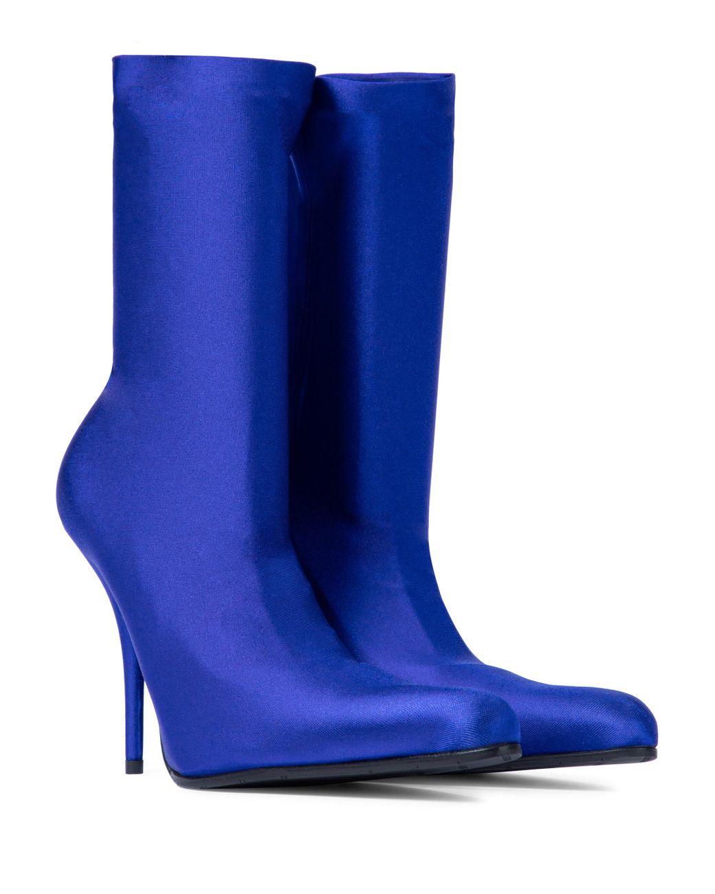 Mor motto Hemmelighed Balenciaga Knife Sock Boots in Blue | Lyst