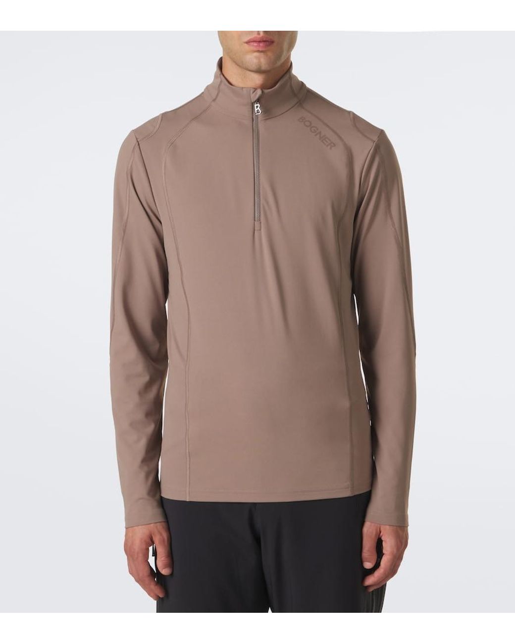 Bogner Brown Harry Ski Top for men