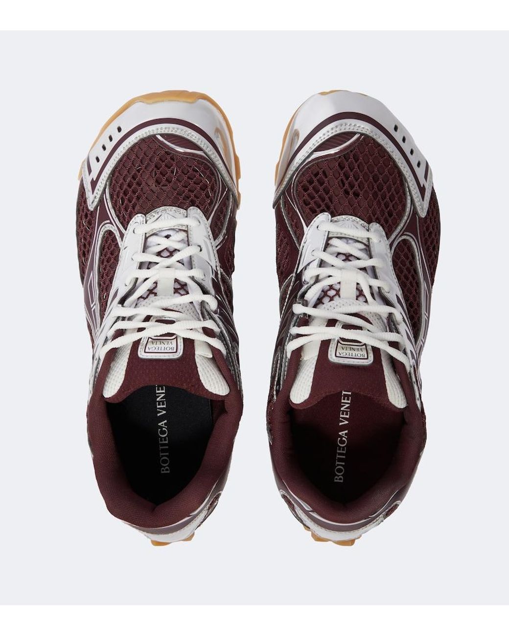 Bottega Veneta Multicolor Apos;S Orbit Technical Fishnet Sneakers for men