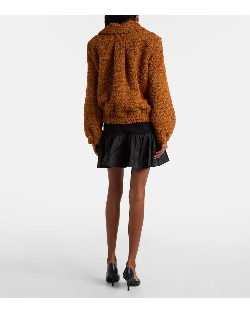 Patou Brown Bomber Jacket