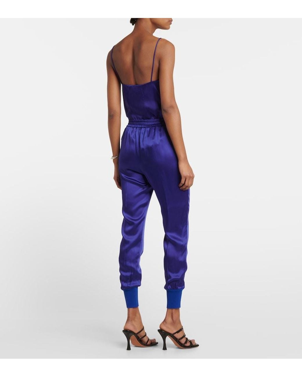 Stella McCartney Blue Relaxed-fit Pants