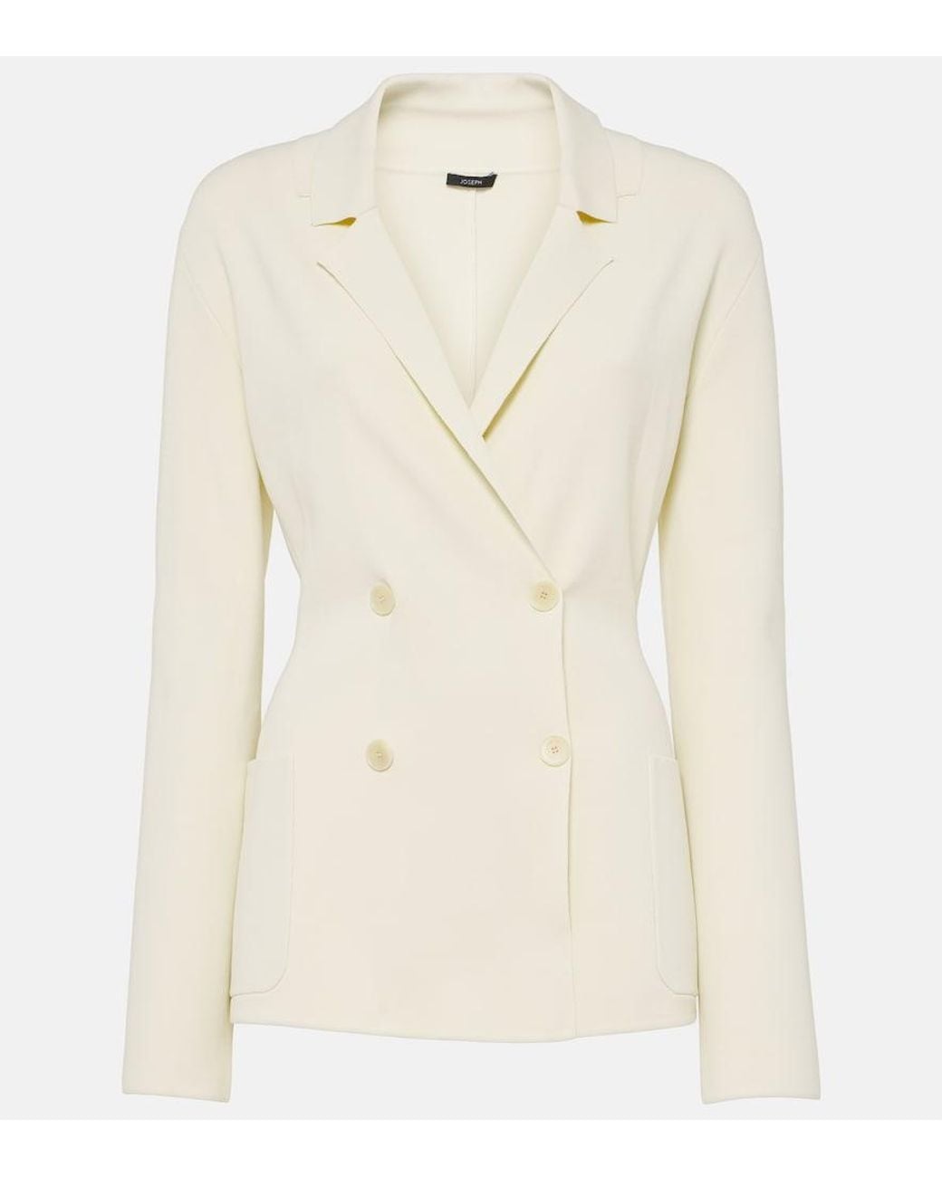 Joseph Natural Milano Double-Breasted Blazer