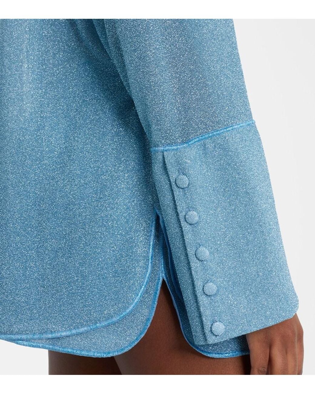 Oseree Blue Lumiere Shirt