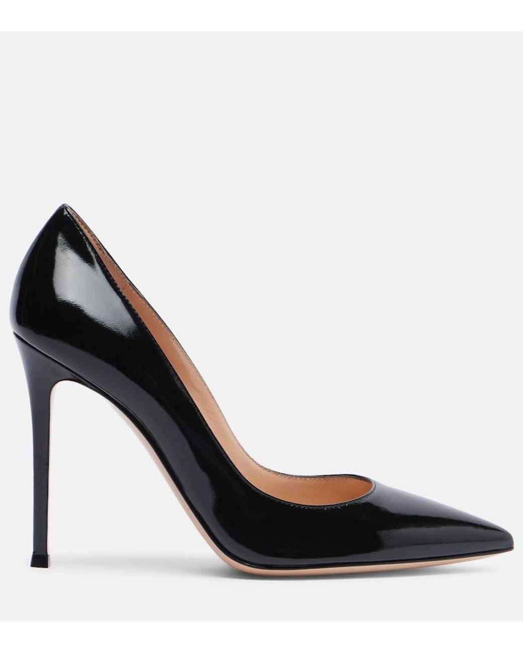 Gianvito Rossi Black Gianvito 105 Patent Leather Pumps