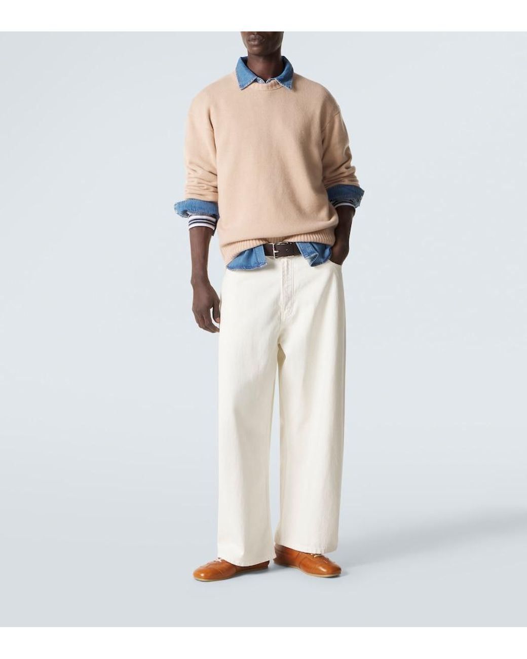 Pullover di FRAME in Natural da Uomo