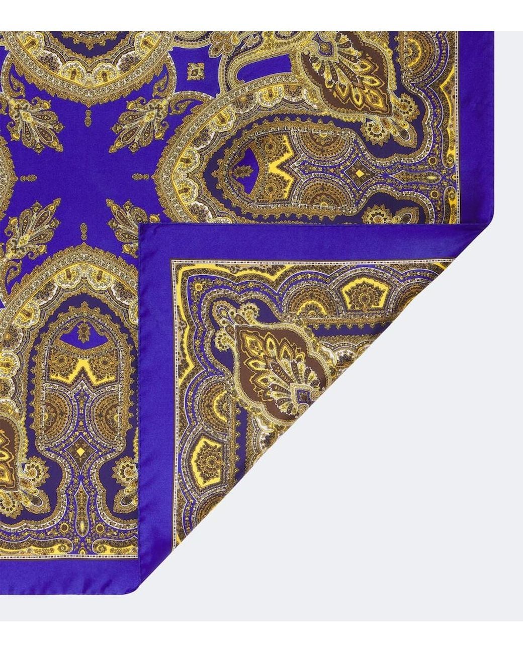 Sciarpa di Saint Laurent in Blue