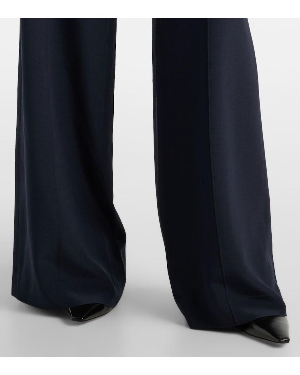 Dorothee Schumacher Blue Satin Jumpsuit