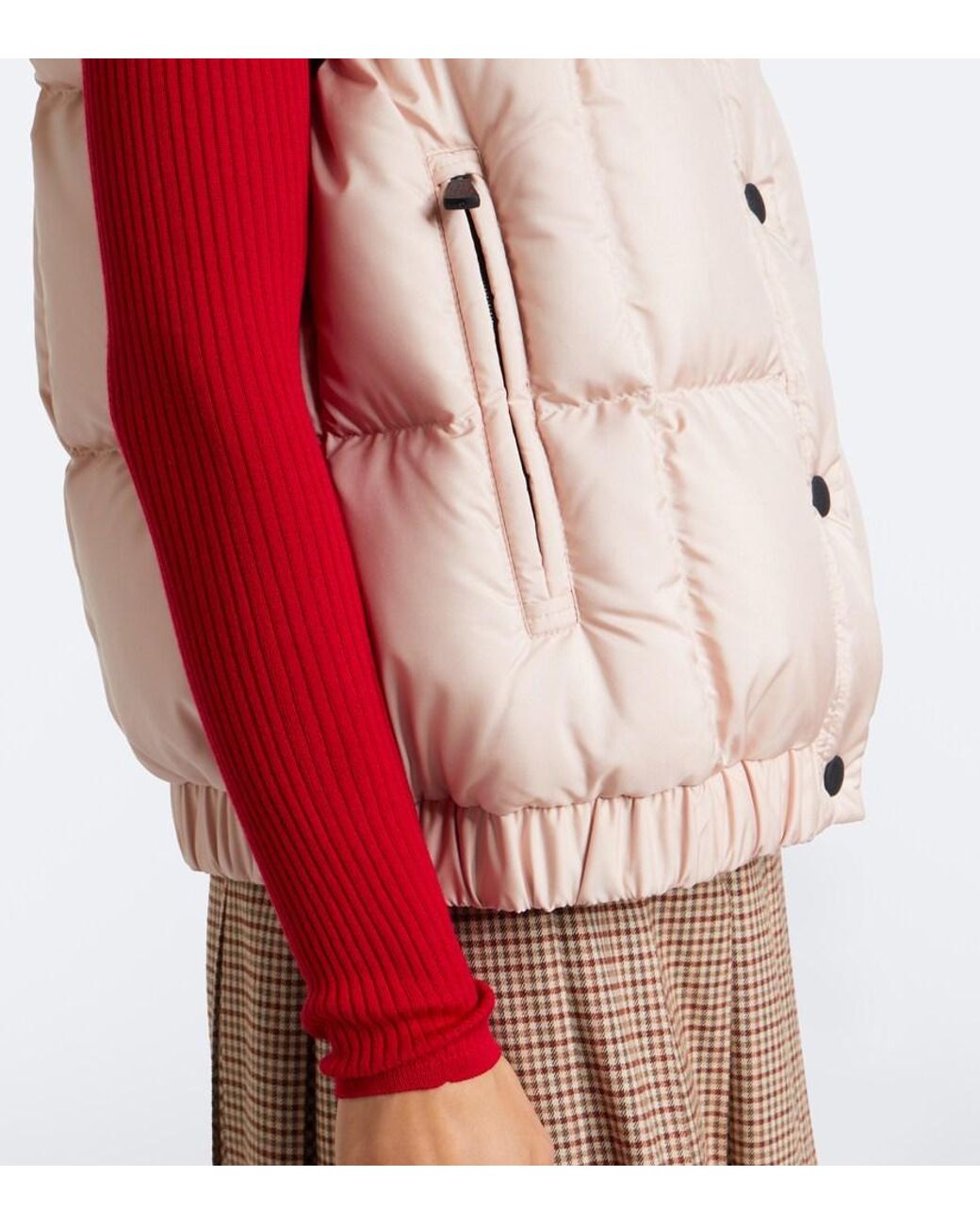 Moncler Natural Doucy Down Vest