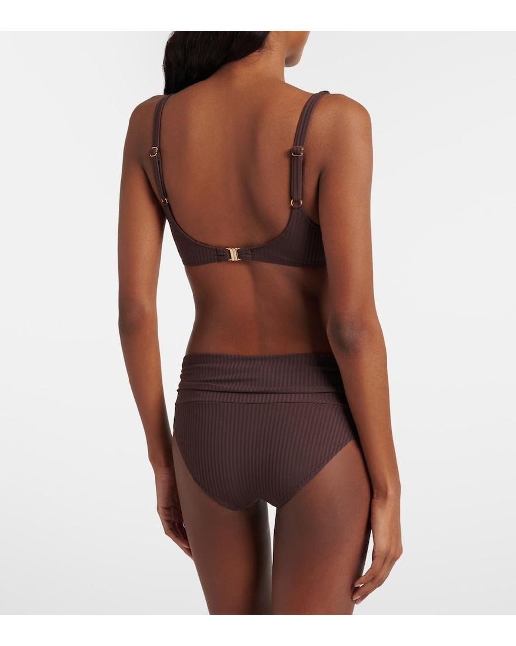 Melissa Odabash Purple Bikini-Oberteil Bel Air