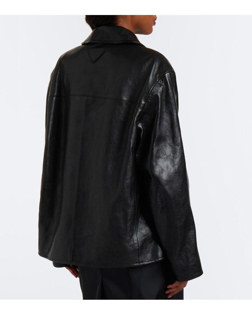 Prada Black Leather Jacket