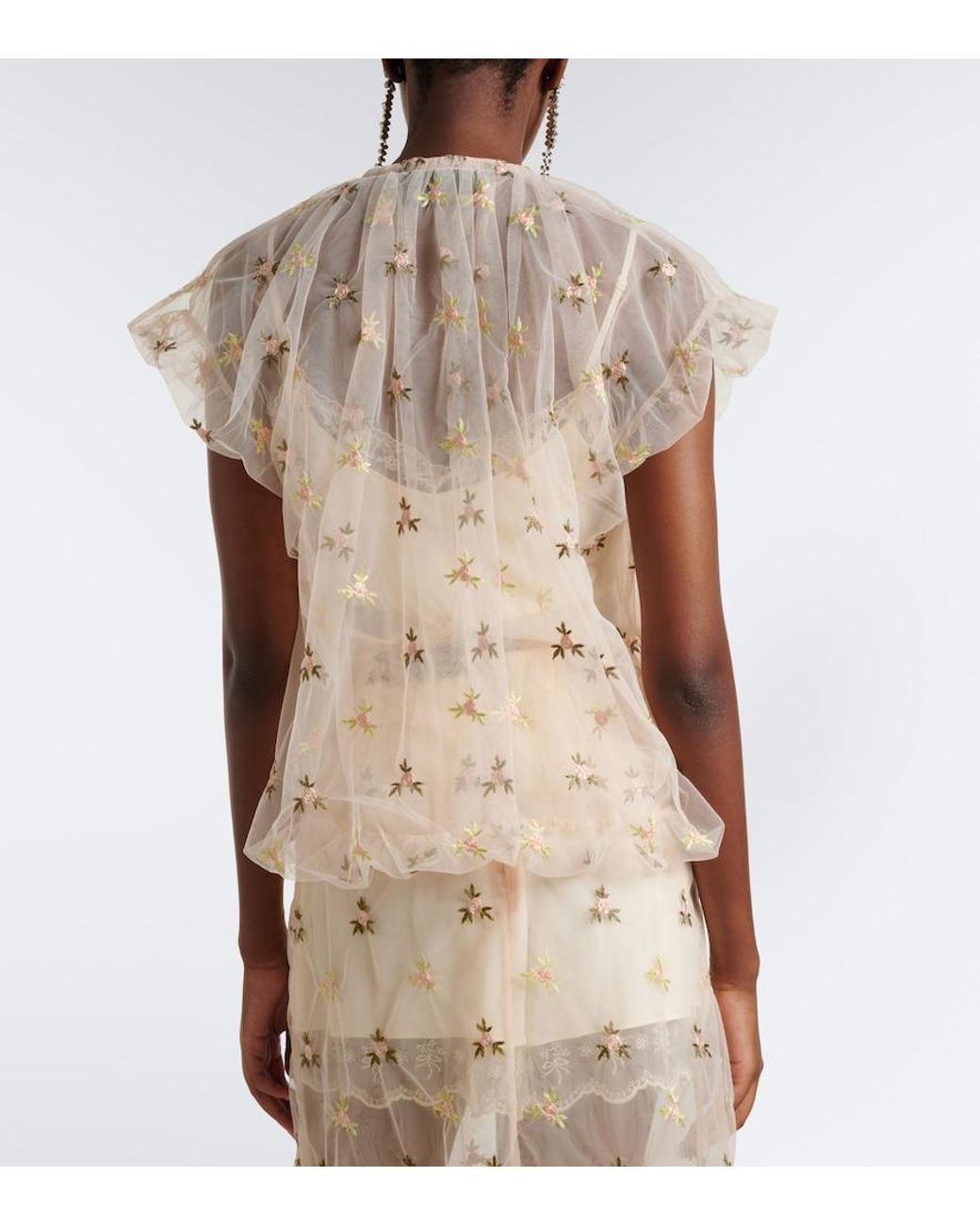 Top di Simone Rocha in White