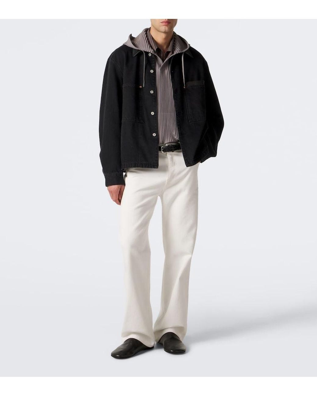 Homme Plissé Issey Miyake Gray Monthly Colors: October Pleated Hoodie for men