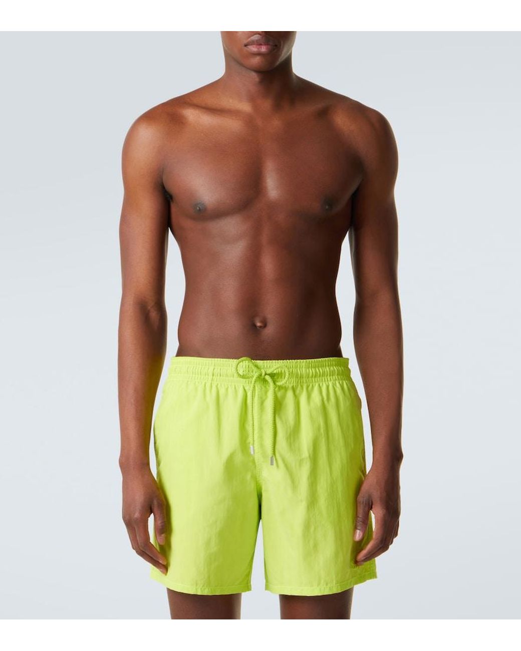 Vilebrequin Yellow Hypnoctopus Swim Trunks for men