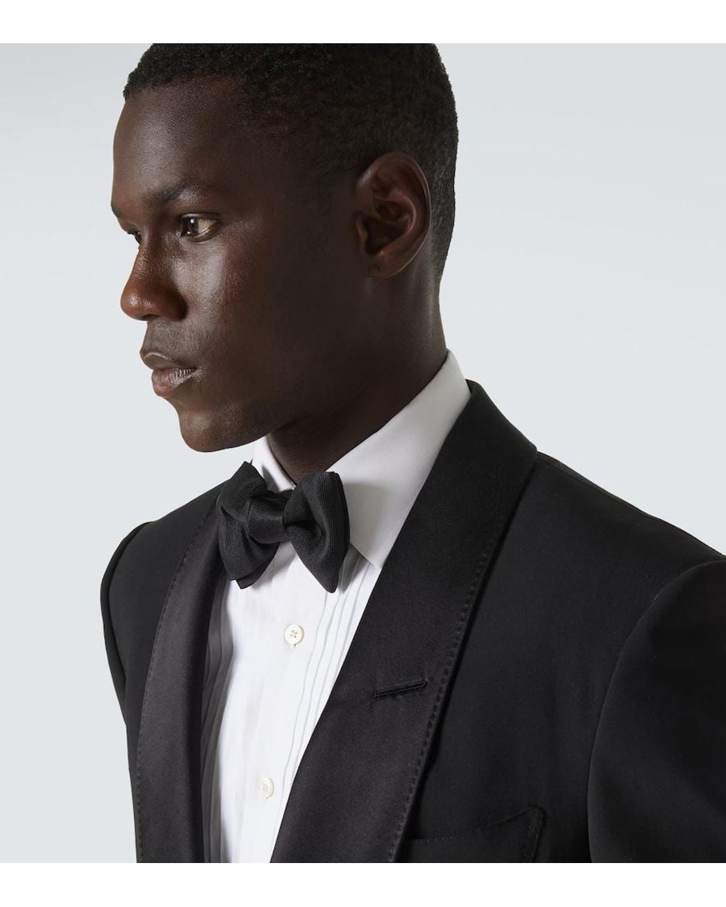 Tom Ford Black Silk Bow Tie for men