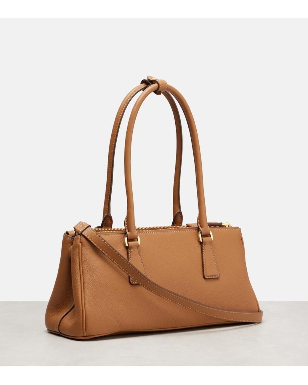 Prada Brown Galleria Medium Leather Tote Bag