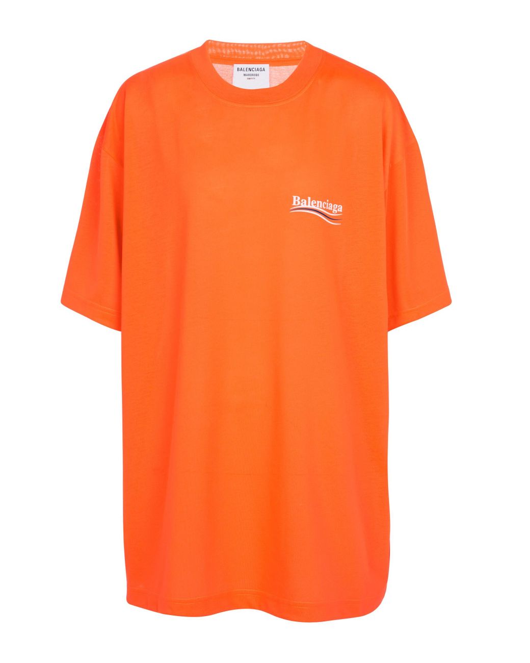orange balenciaga shirt