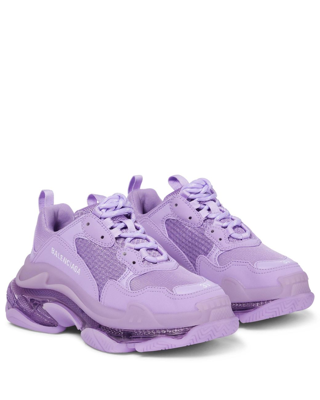 Balenciaga Triple S Sneakers in Purple | Lyst