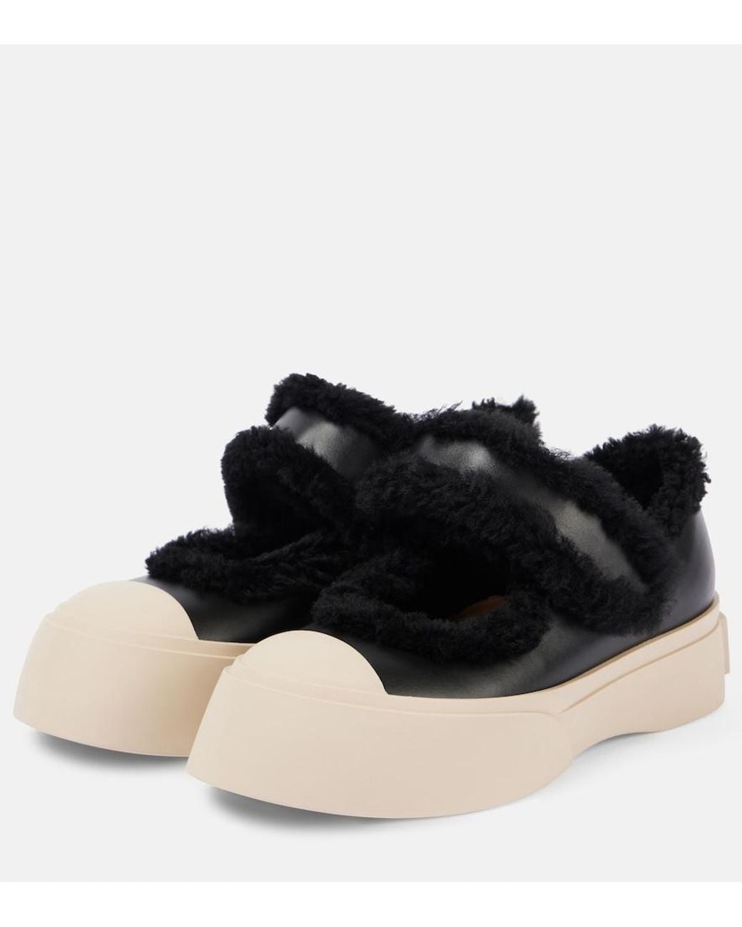 Marni Black Flat Shoes