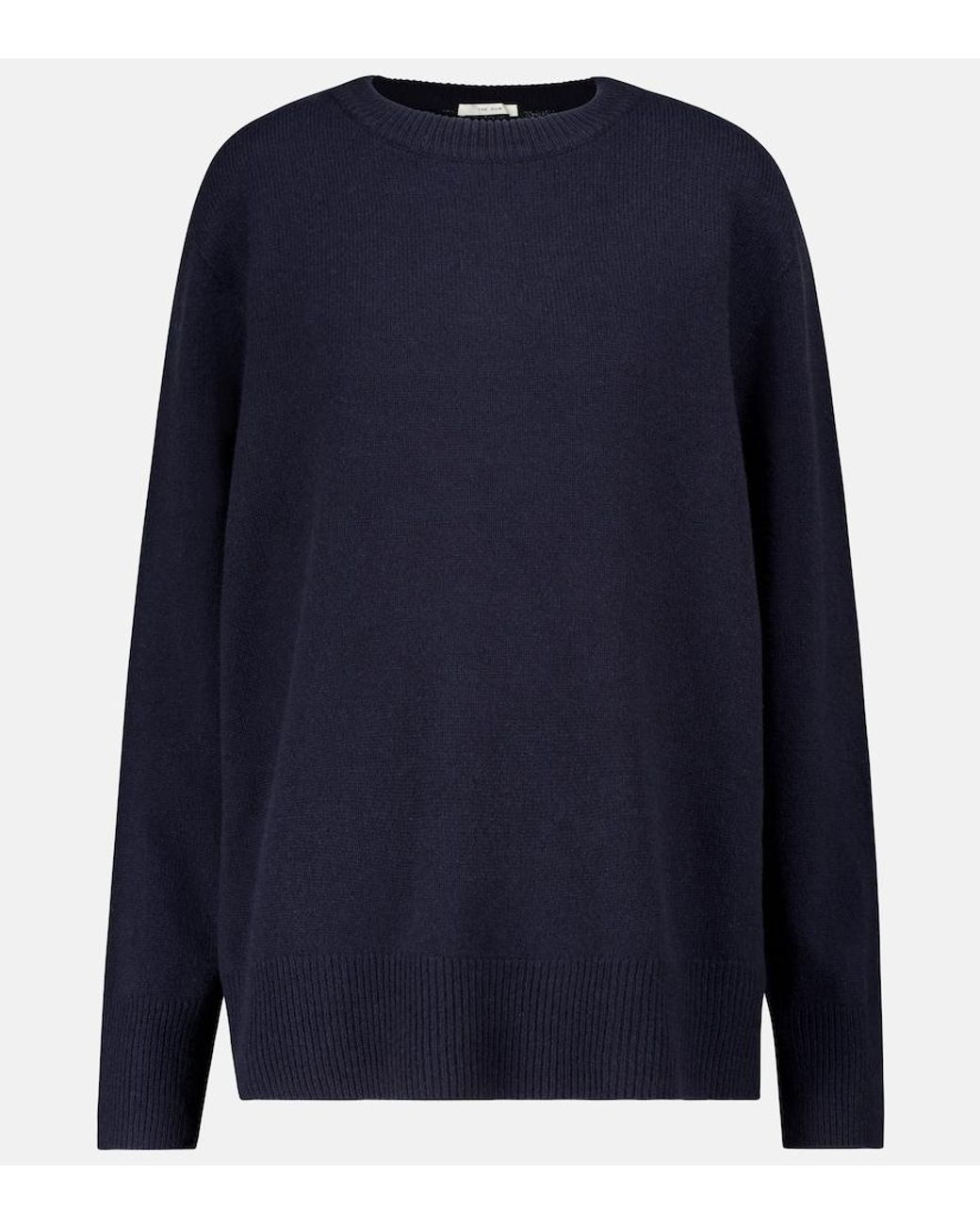 The Row Blue Sibem Wool And Cashmere Sweater