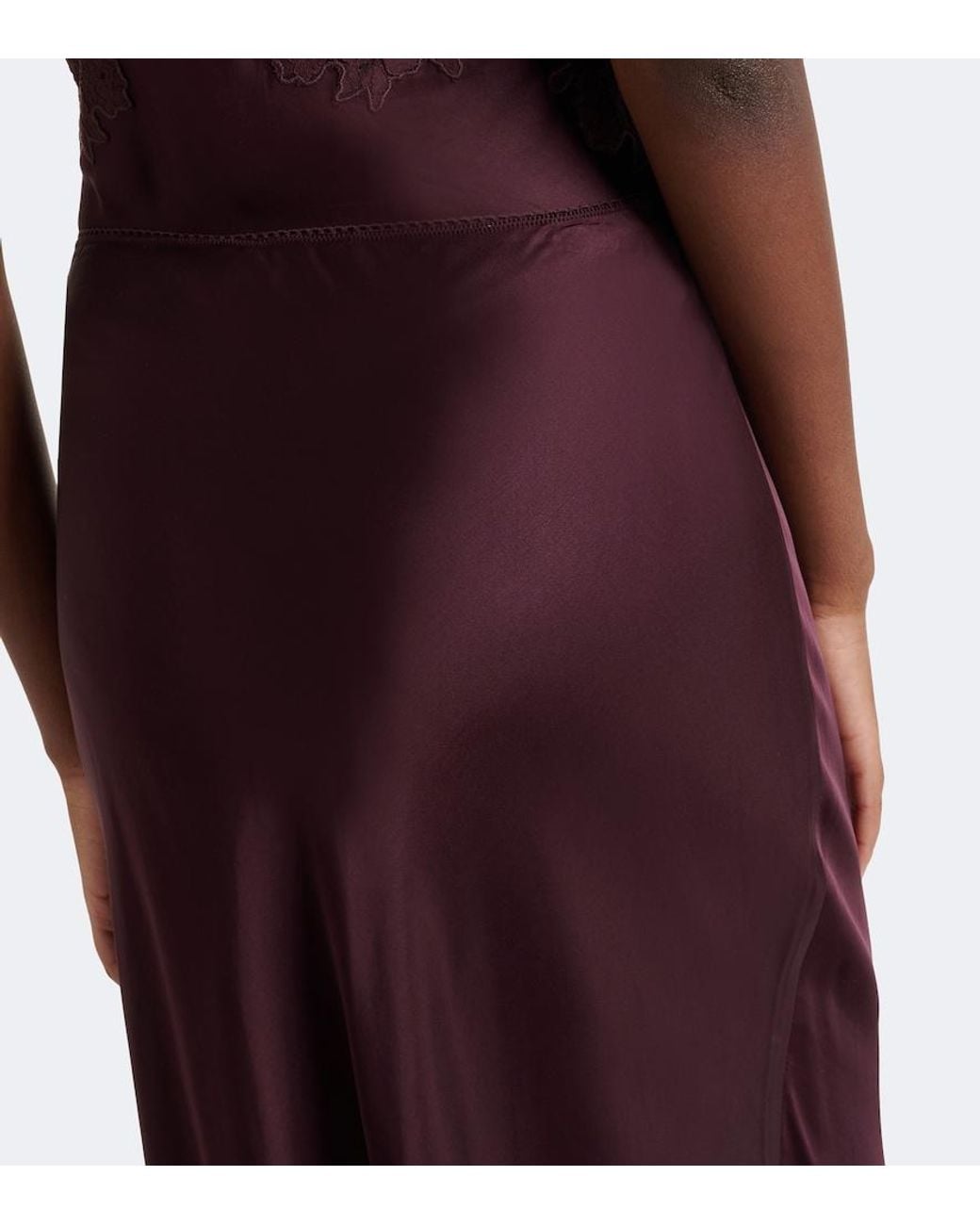 Gonna Midi Matilde di Rixo in Purple