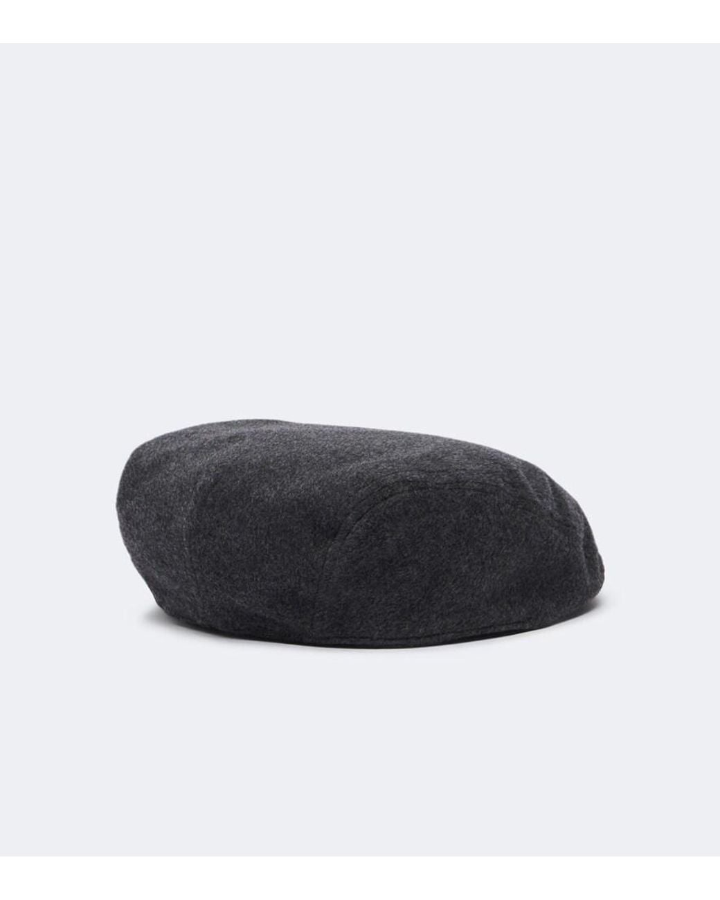 Jacquemus Black Valerie Virgin Wool Flat Cap