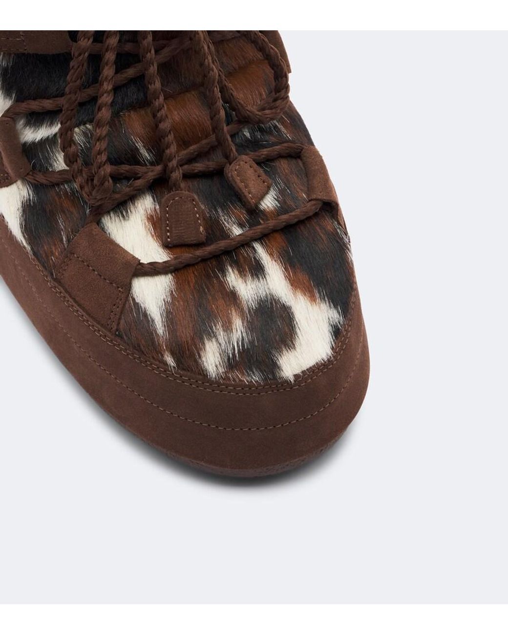 Moon Boot Brown Icon Calf Hair Snow Boots