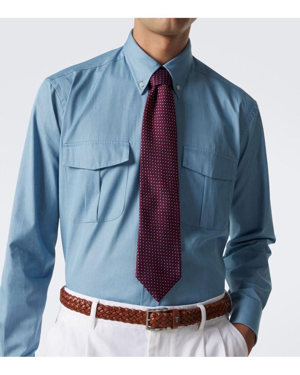 Camicia di Charvet in Blue da Uomo