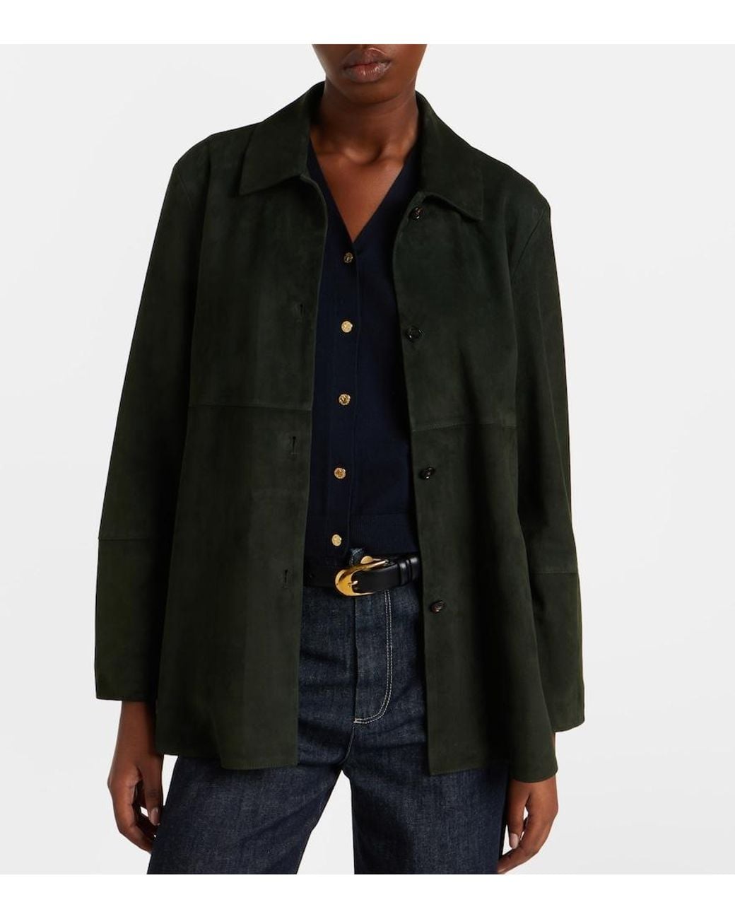 Max Mara Black Suede Jacket