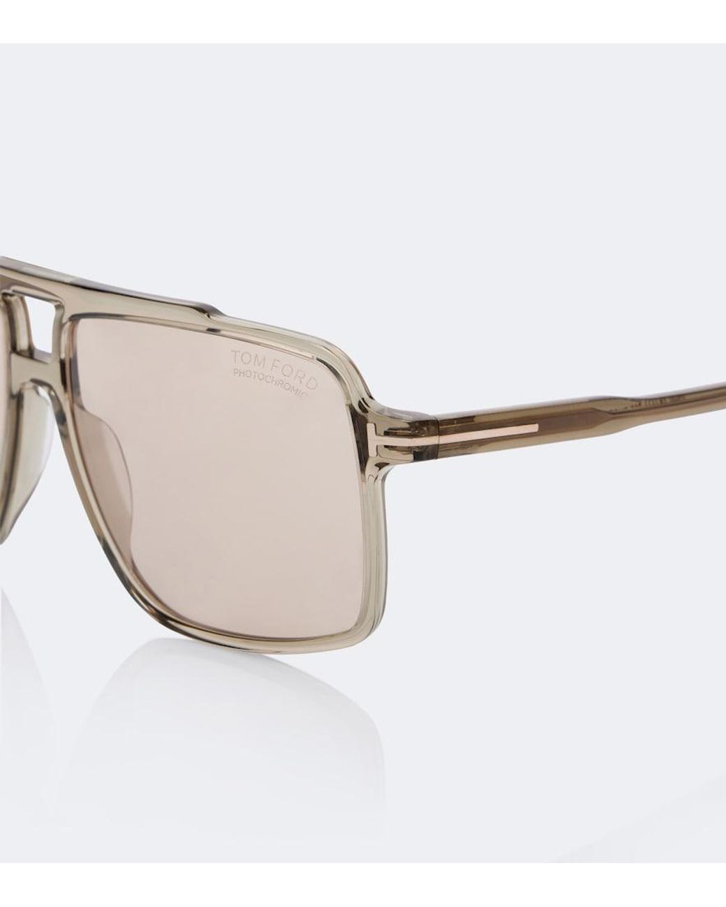 Tom Ford Natural Kemp Navigator Sunglasses