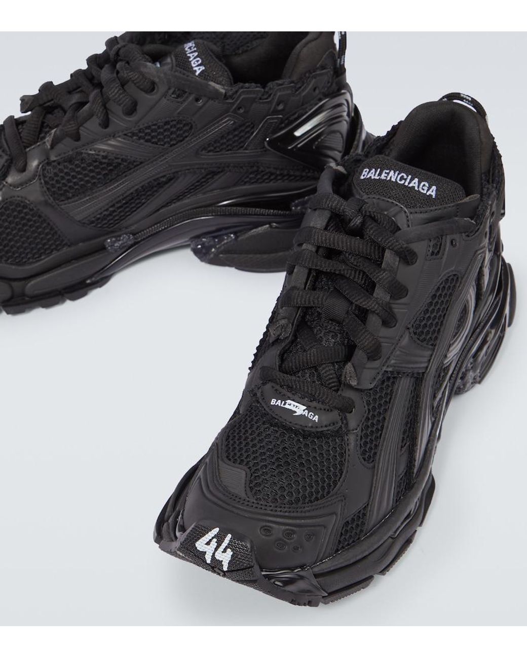 Balenciaga Black Runner Sneakers for men