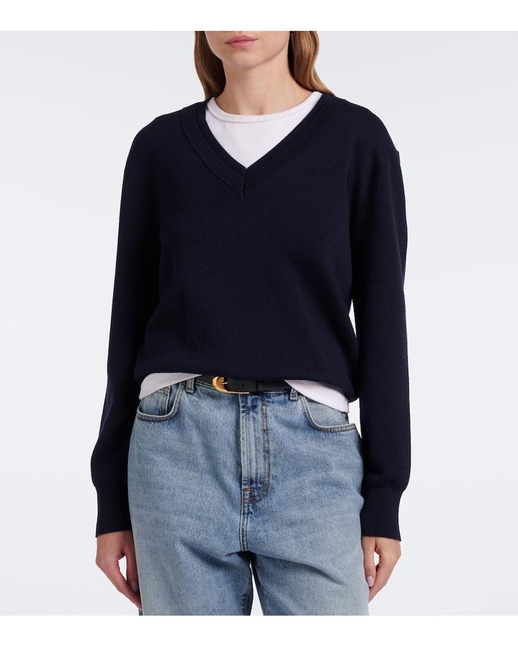 Rohe Blue Wool Sweater