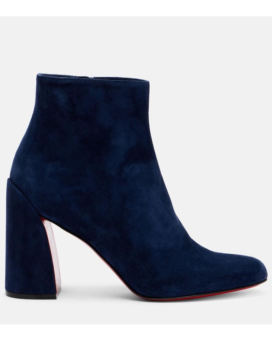 Christian Louboutin Blue Heeled Boots