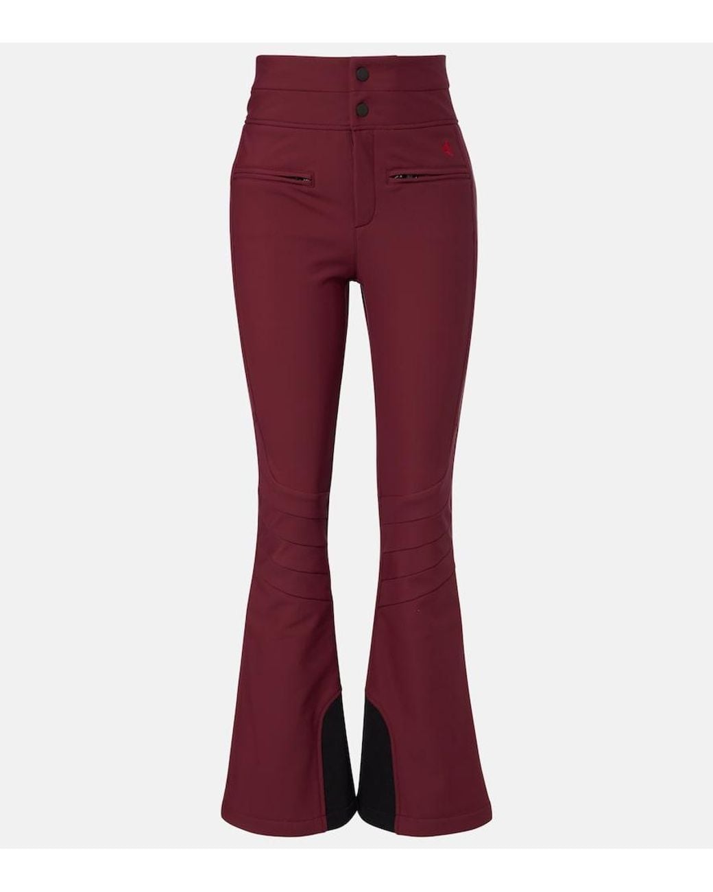 Perfect Moment Red Aurora High-Rise Ski Pants