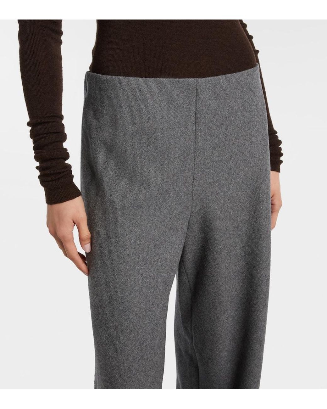 Vince Gray Weite High-Rise-Hose