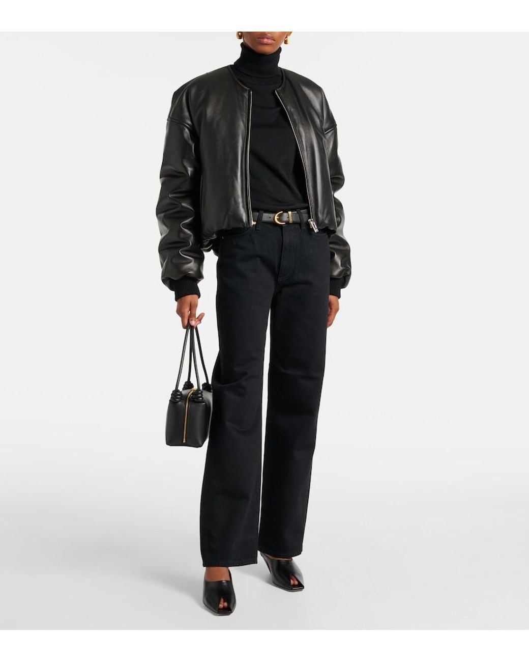TOVE Blue Sade High-Rise Straight Jeans