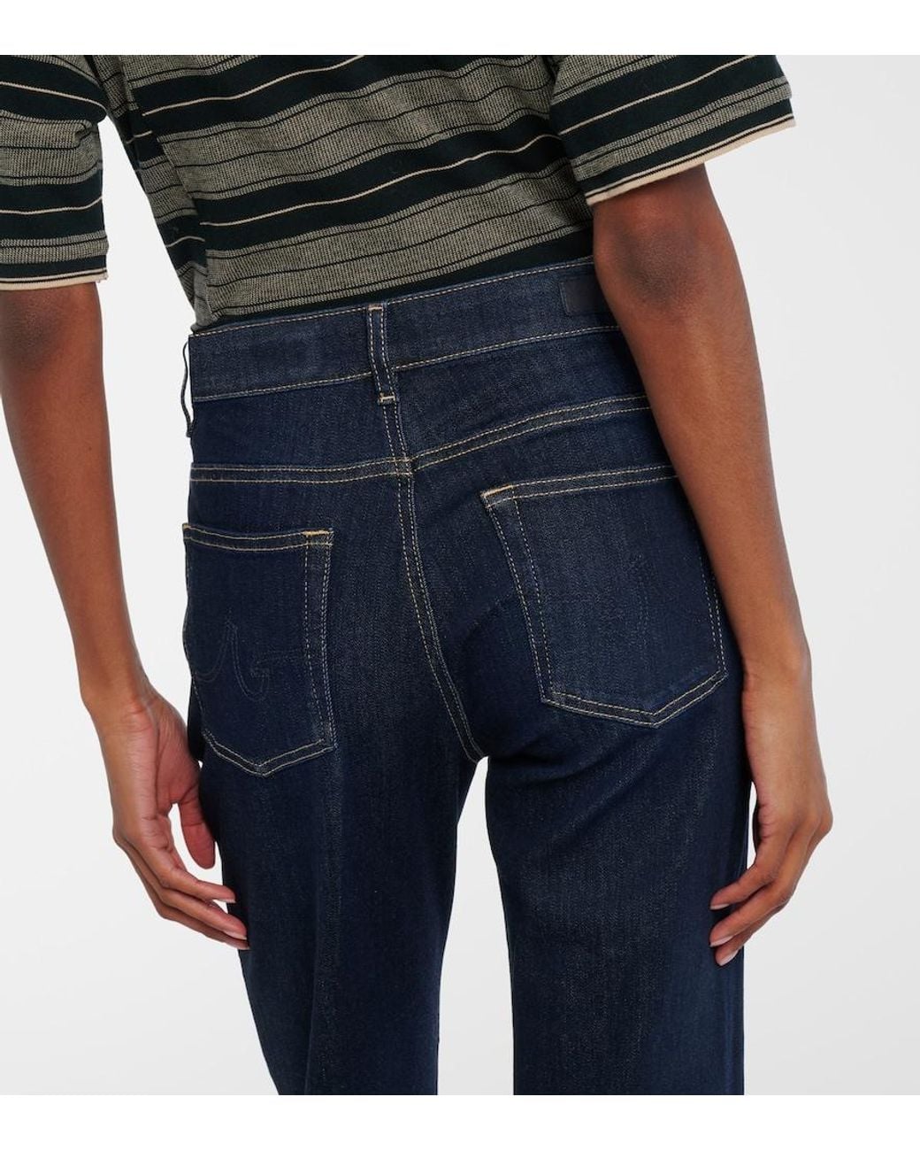 AG Jeans Blue Sophie Bootcut Jeans