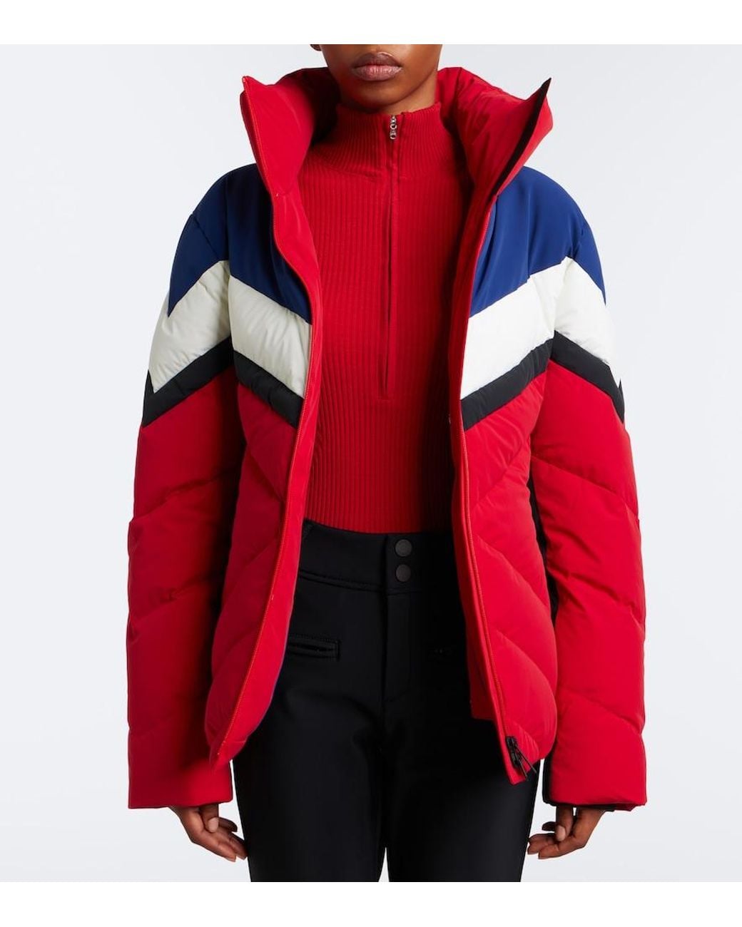 Perfect Moment Red Jg Belted Down Ski Jacket