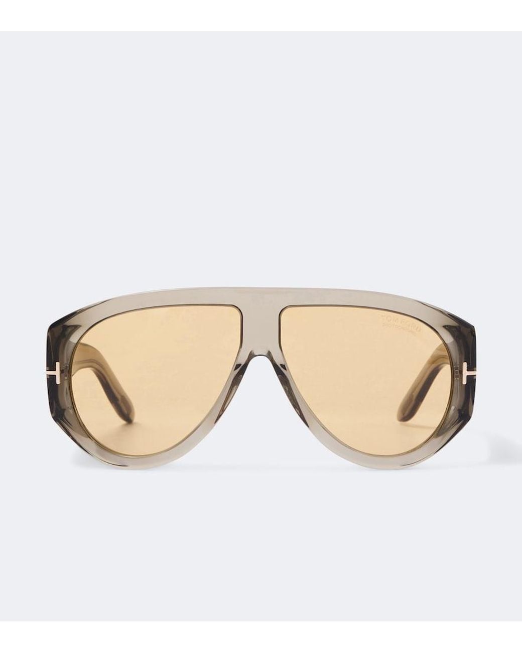 Tom Ford Natural Bronson Aviator Sunglasses for men